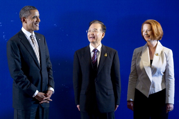President Obama and PM Gillard EAS Bali